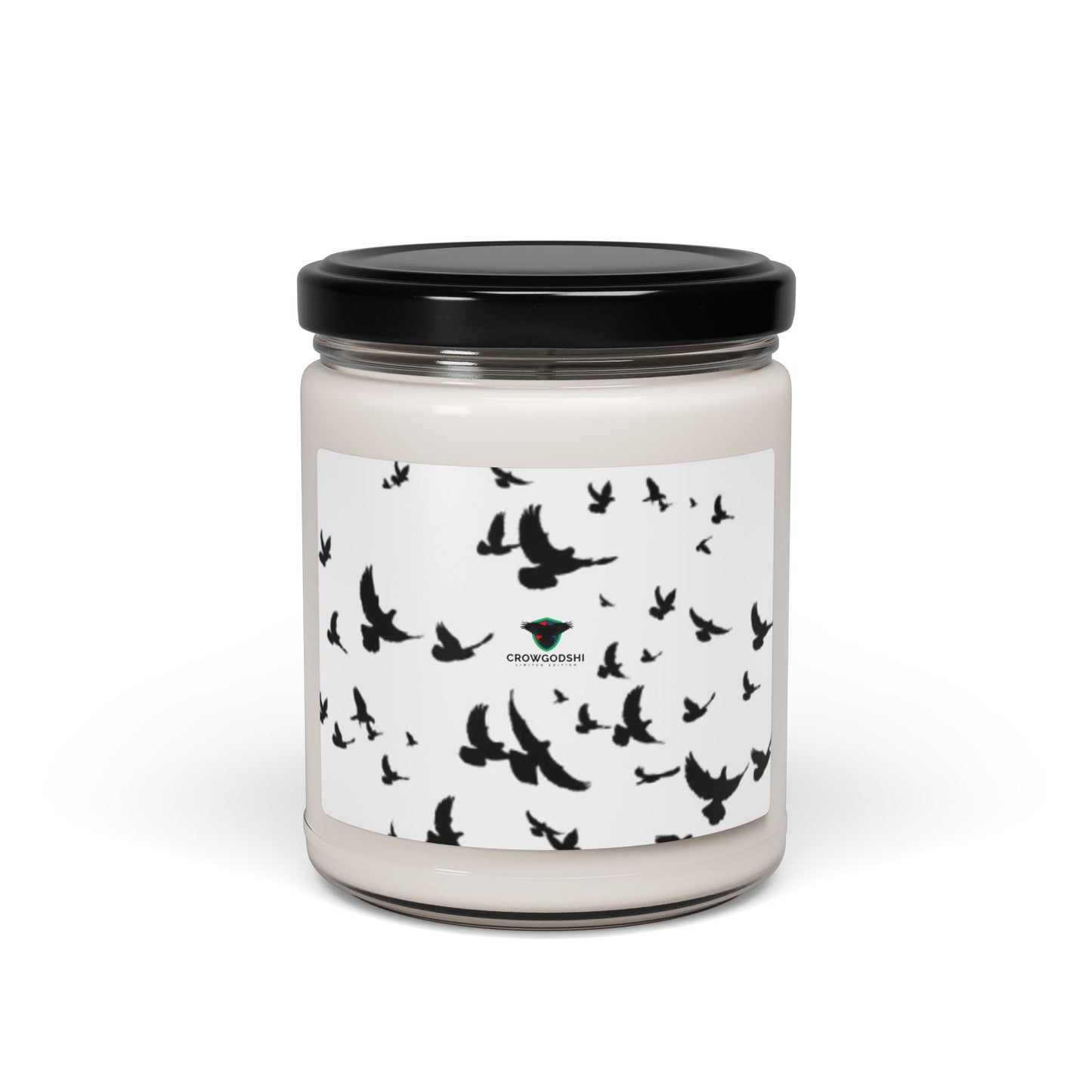 Calming Scented Soy Candle - 9oz with Bird Design - Ideal for Relaxation and Home Decor