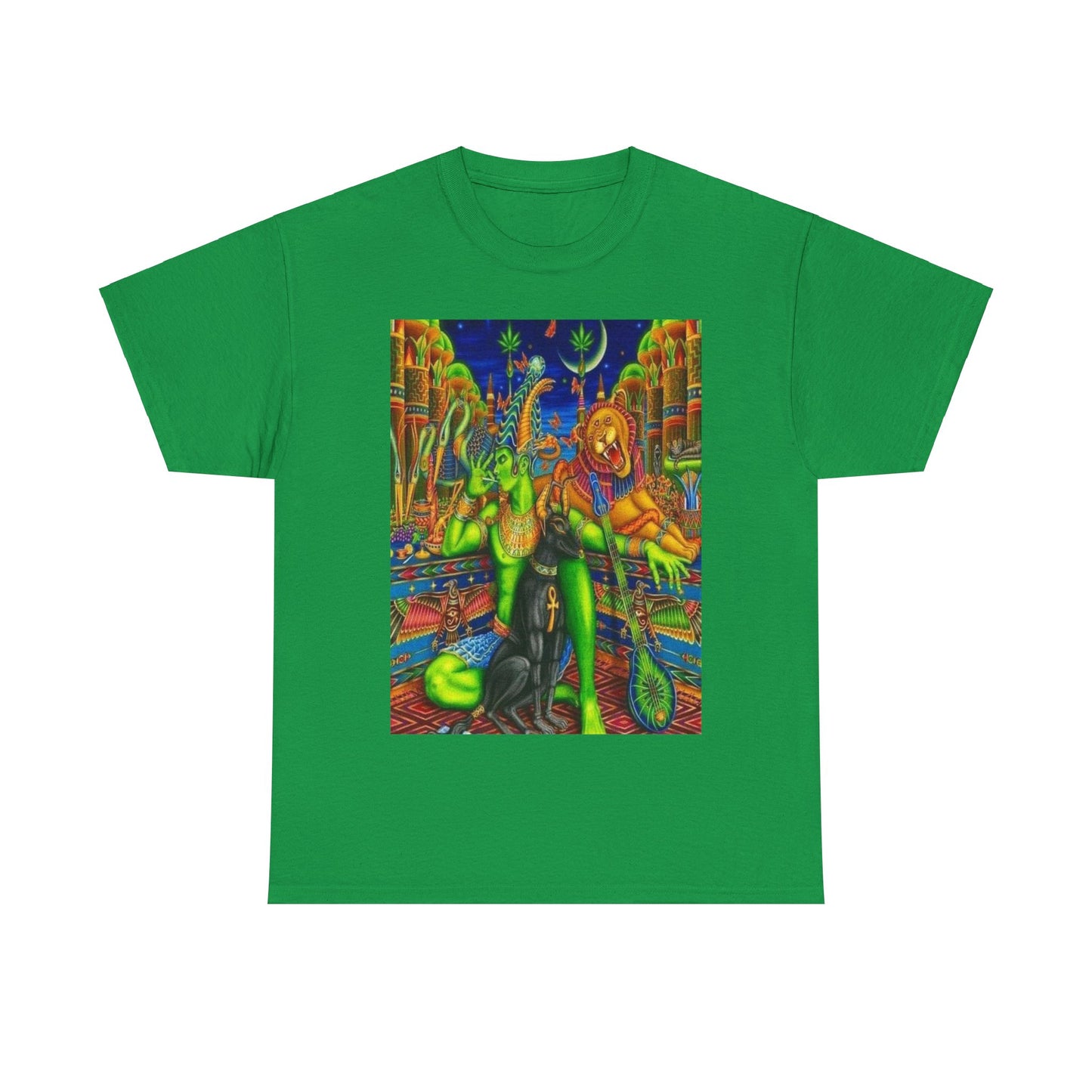 Crowgodshi "GREEN GOD MAGIC" Gic Crow Edition T-Shirt
