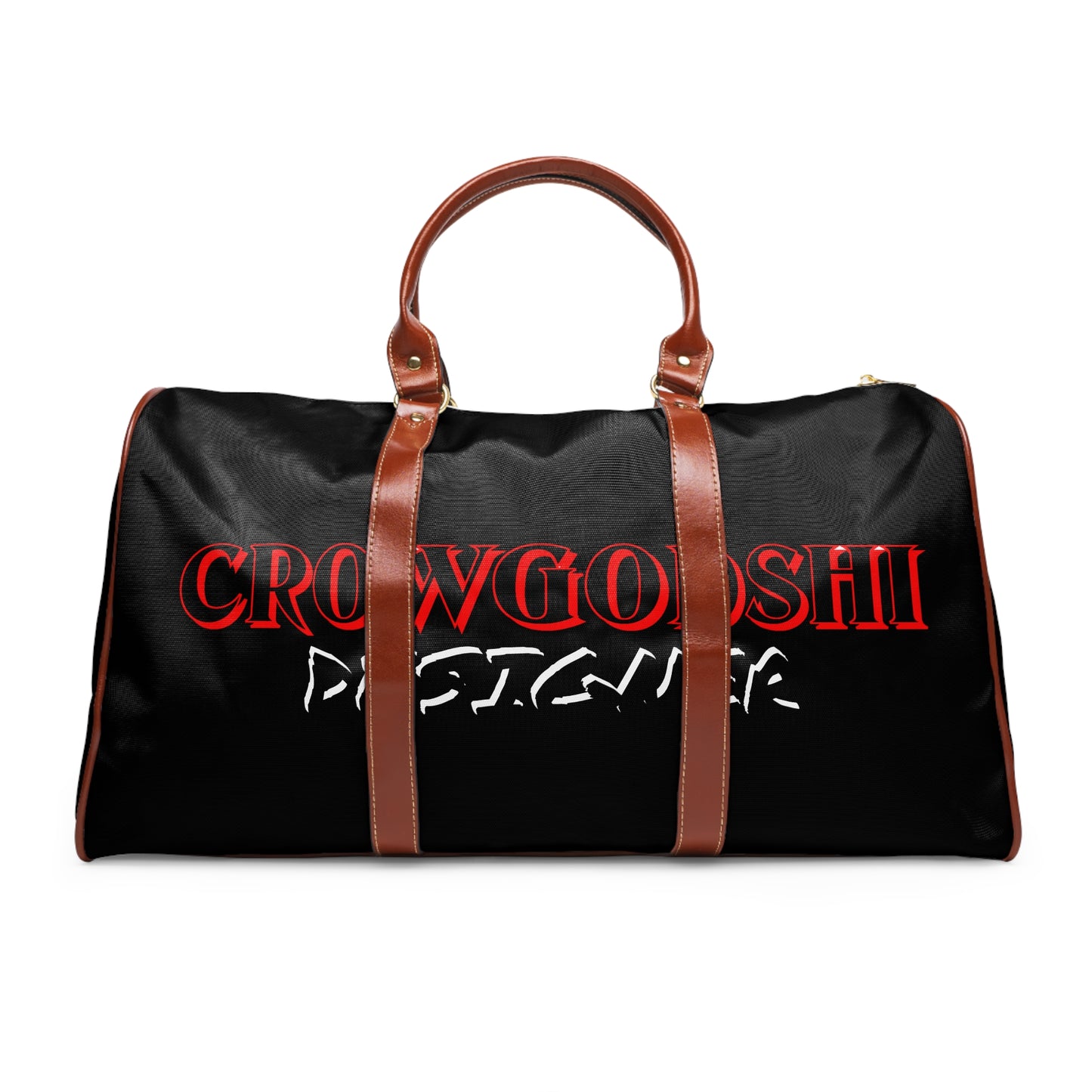 Crowgodshi Designer Waterproof Travel Bag, RED