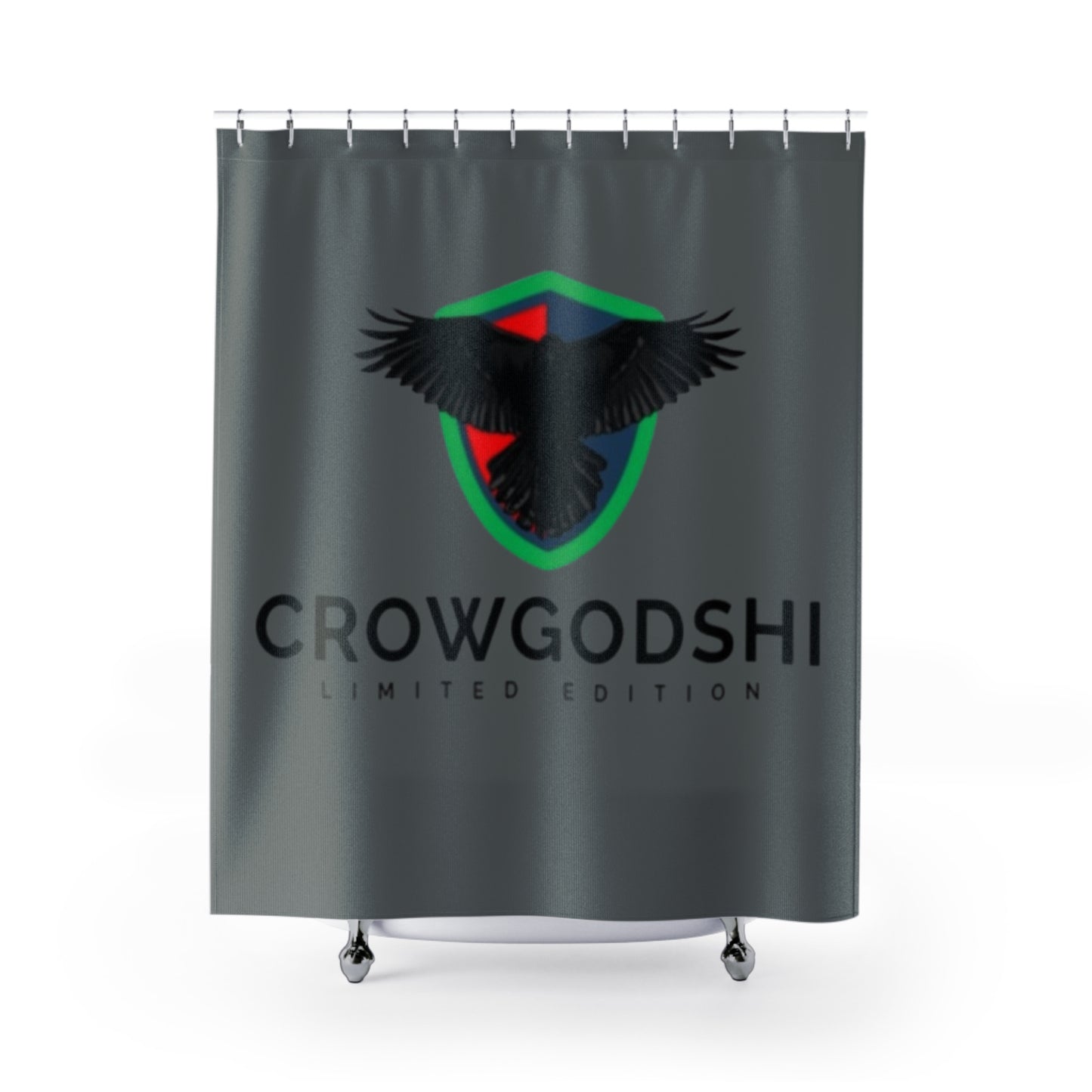 Limited Edition Crowgodshi Shower Curtain