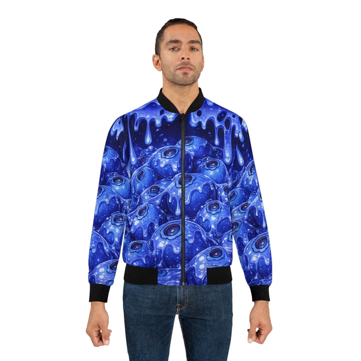 Owlgodshi Blueberry Edition Bomber Jacket