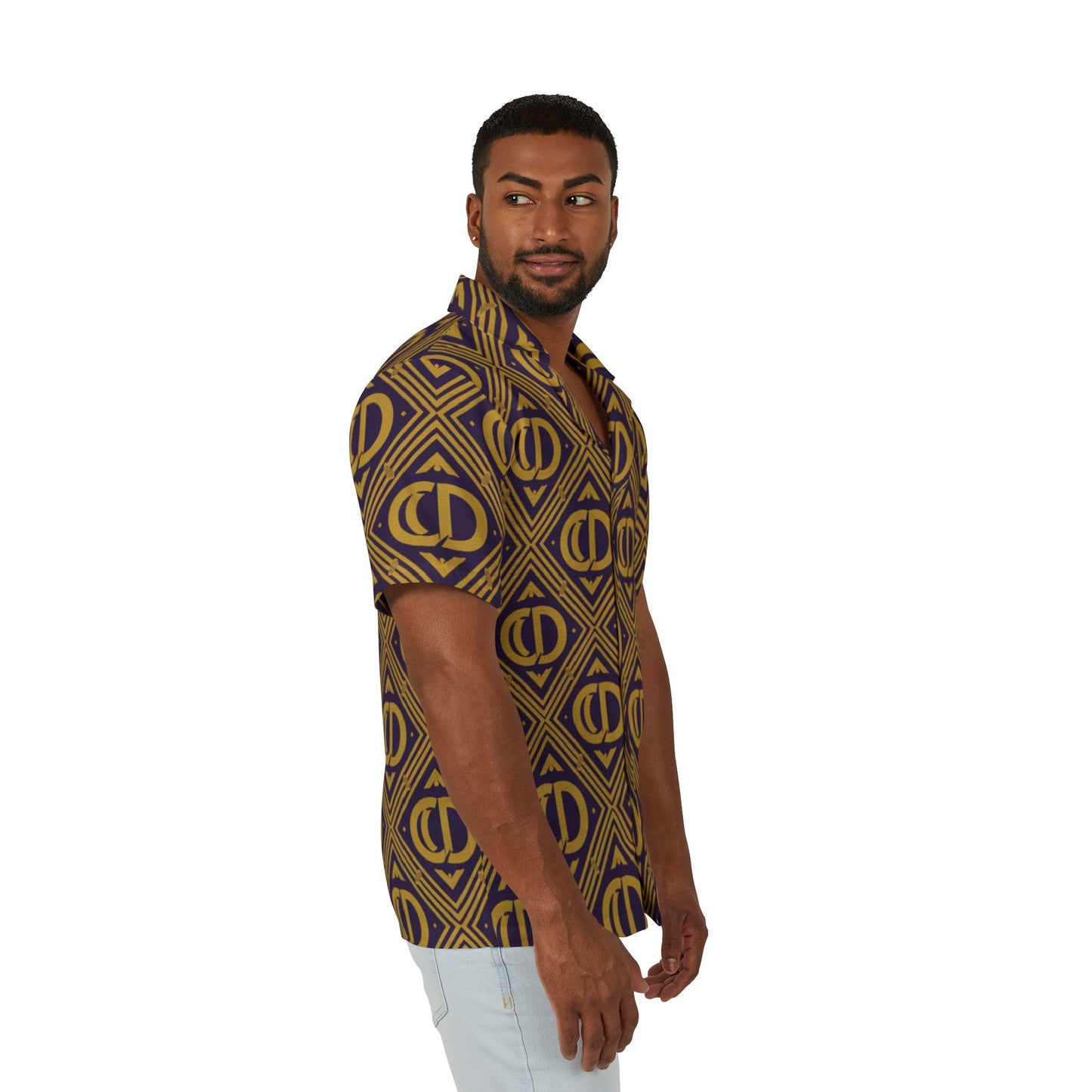 Crowgodshi Designer Tropical Hawaiian Shirt