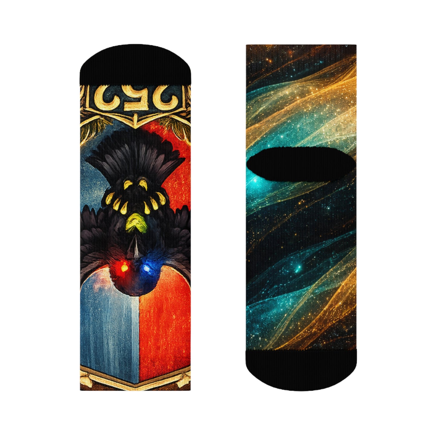 Crowgodshi 252 Legend Crew Socks - Perfect for Everyday Comfort & Fashion