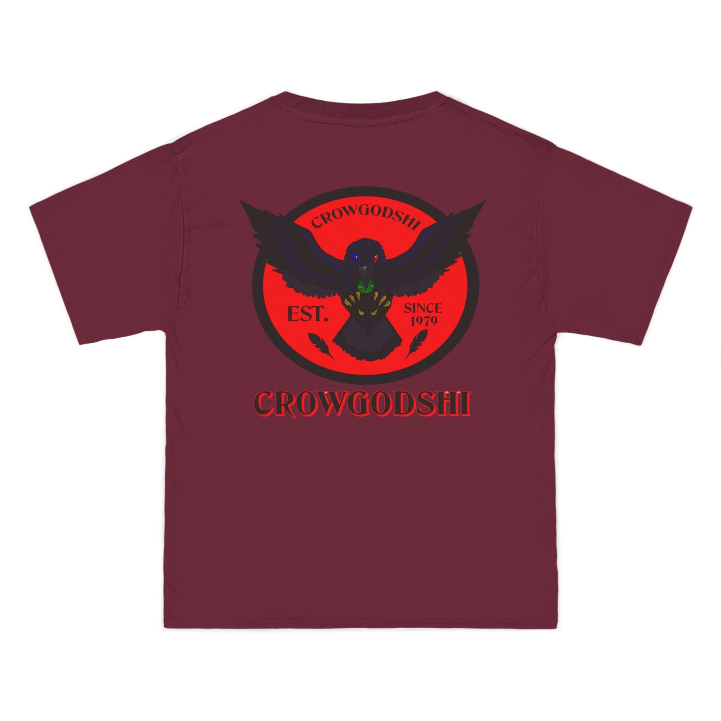 Crowgodshi First Generation Limited Edition Beefy-T®, RED LOGO