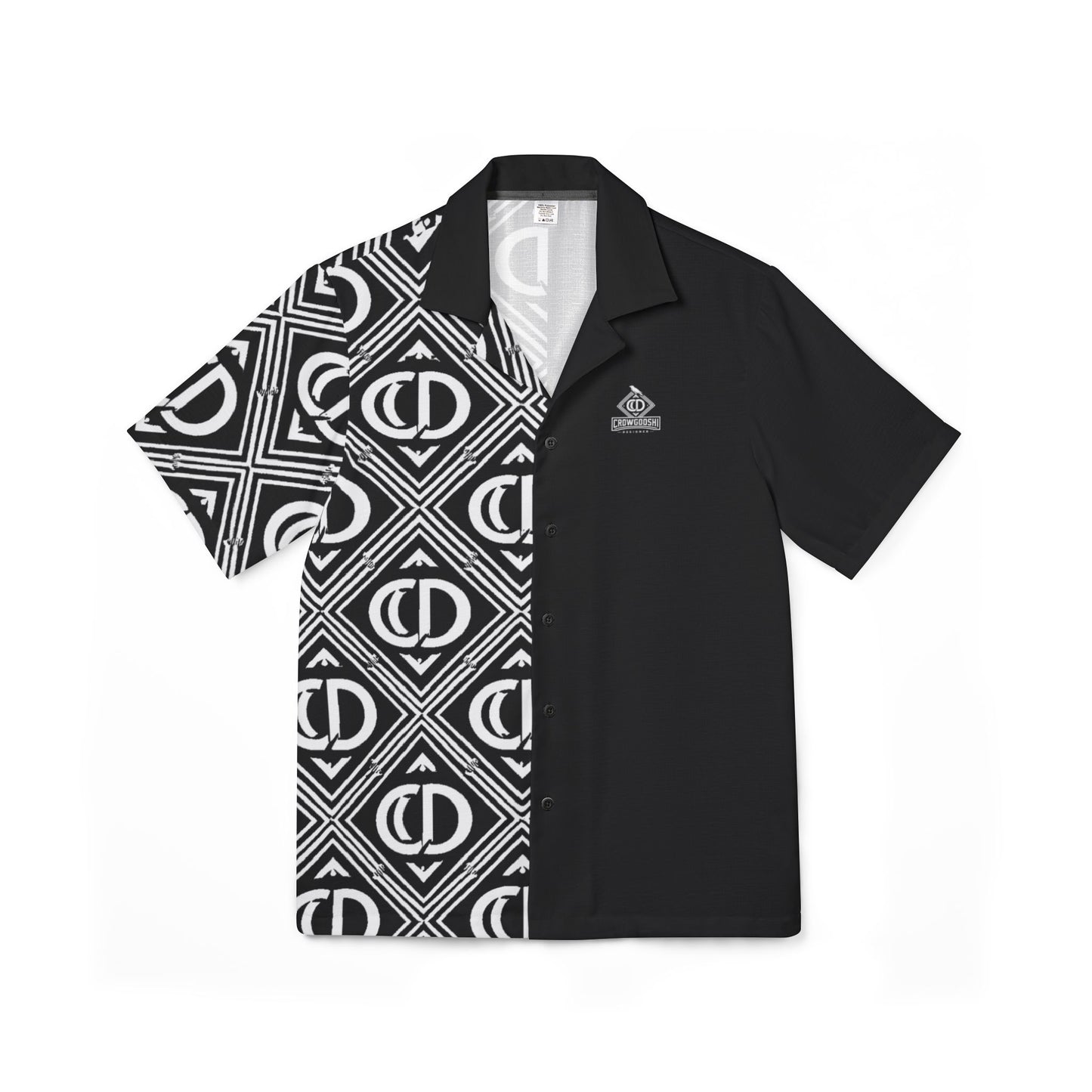 Crowgodshi Designer Tropical Hawaiian Shirt