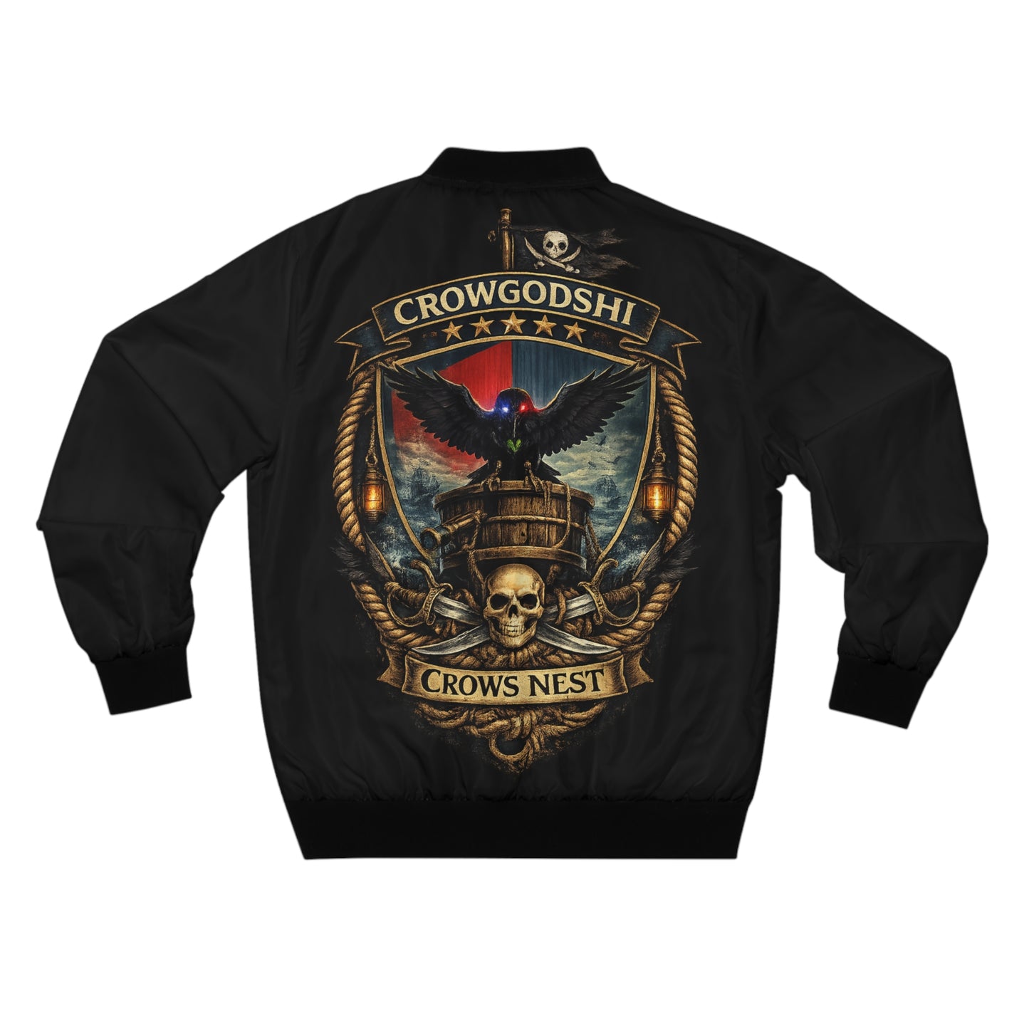 CrowGodShi Crows Nest Bomber Jacket