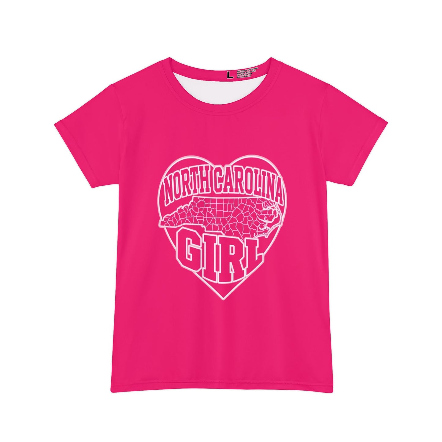 NCG Heart Tee — Women’s Short Sleeve State Pride Shirt