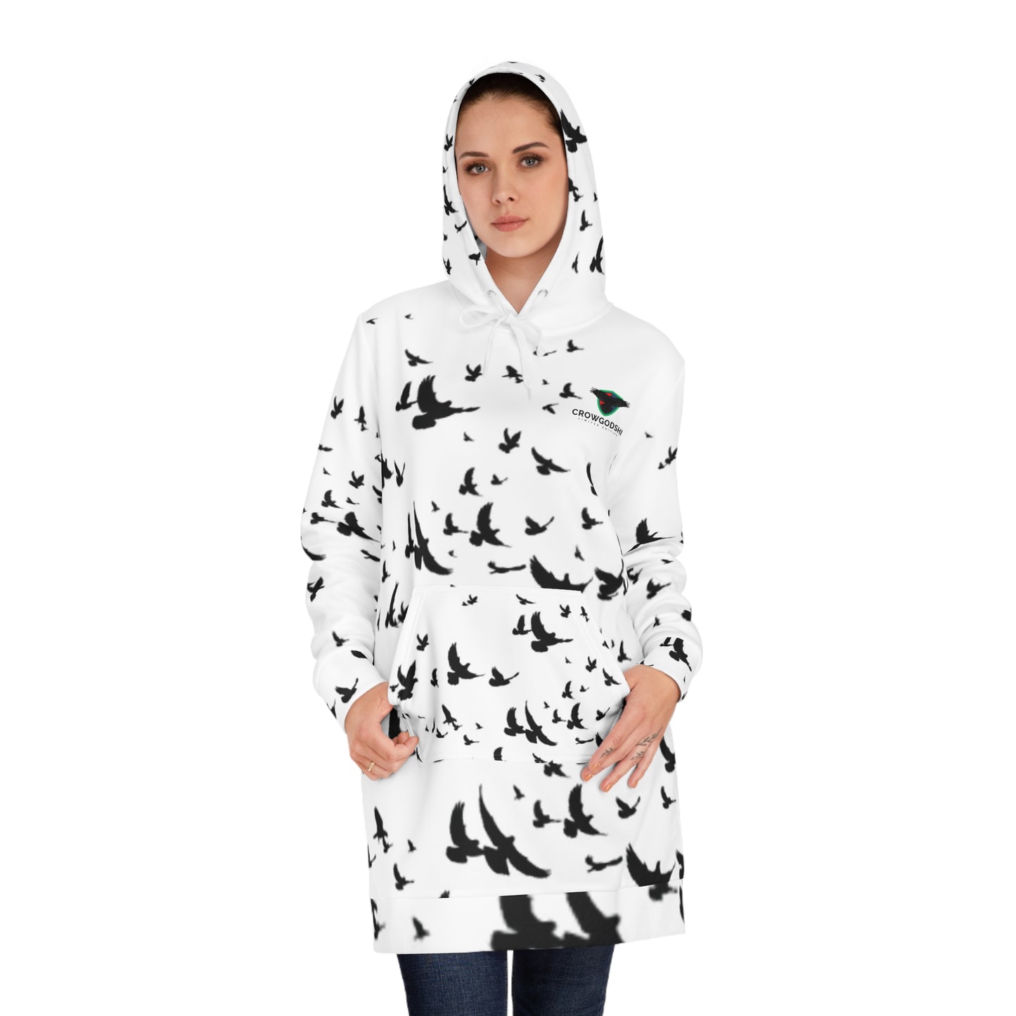 Crowgodshi Limited Edition Women's Hoodie Dress
