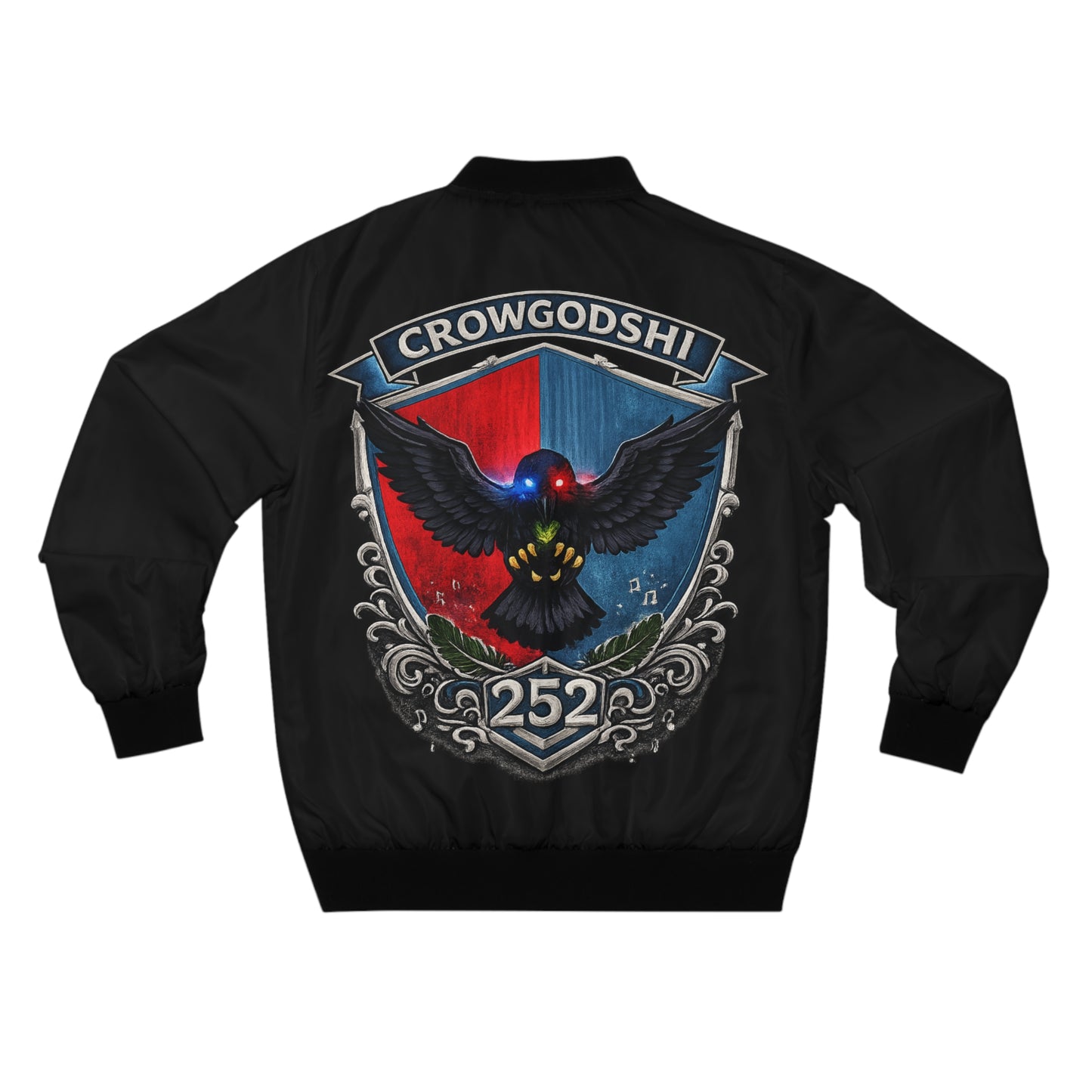 CrowGodShi 252  Bomber Jacket