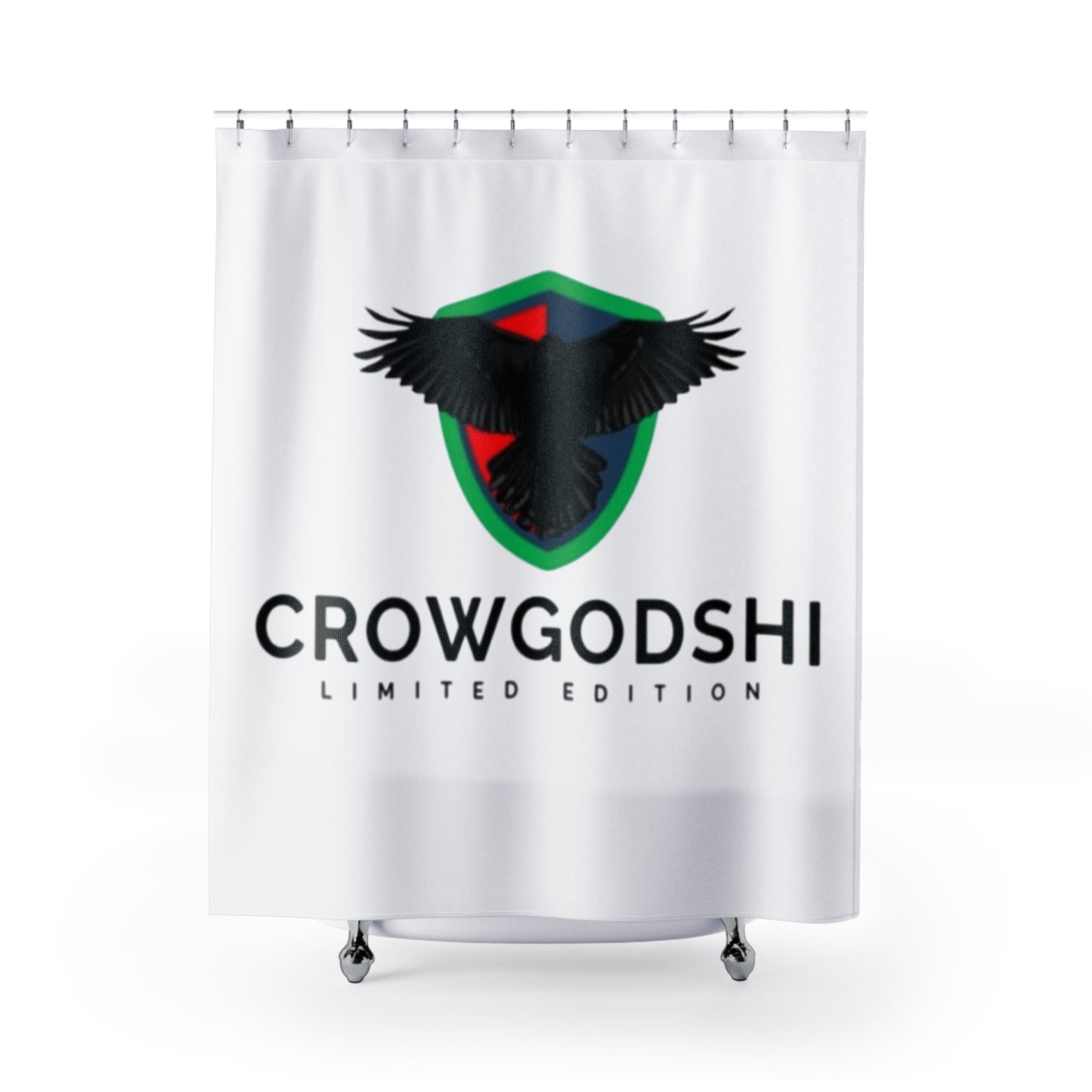 Limited Edition Crowgodshi Shower Curtain