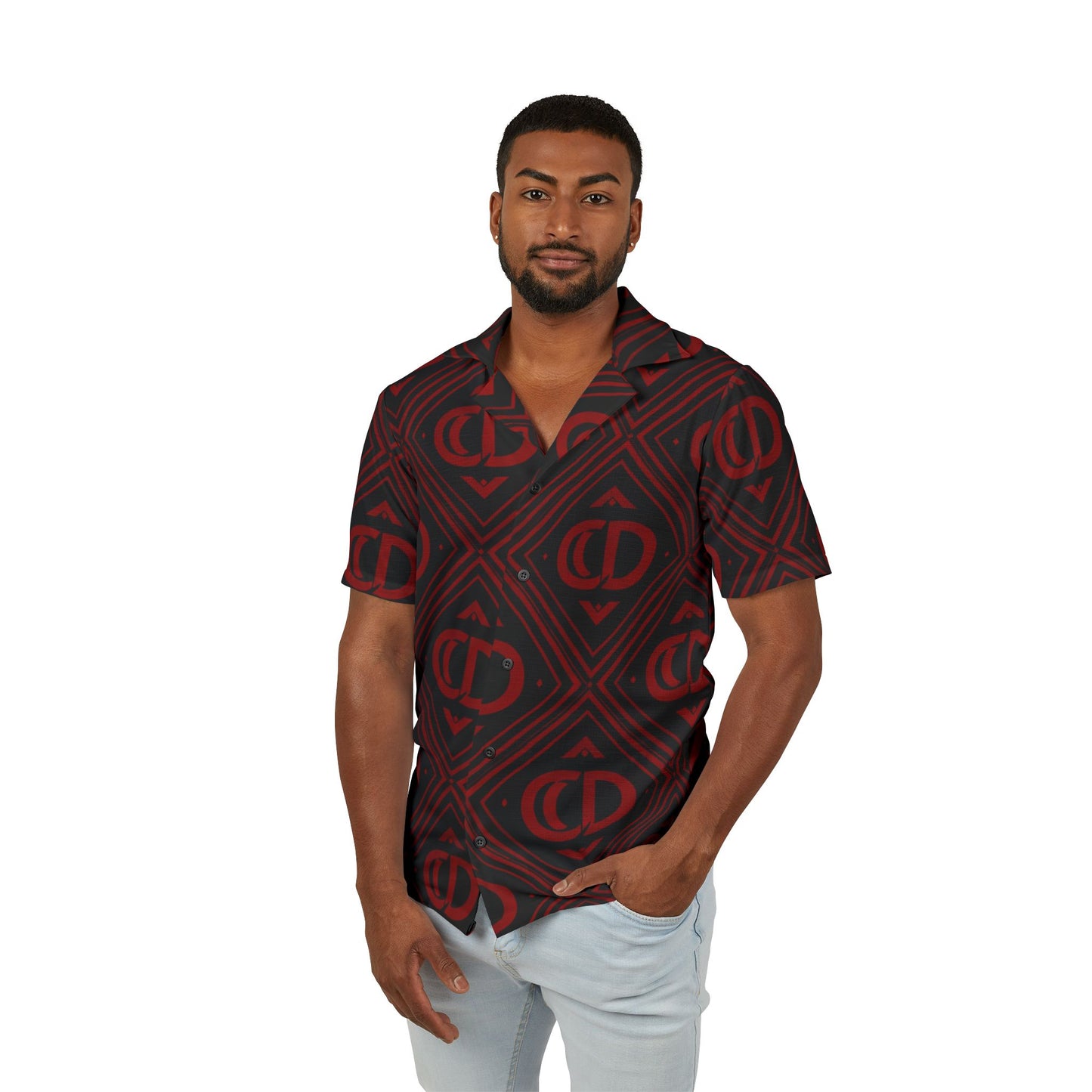 Crowgodshi Designer Tropical Hawaiian Shirt
