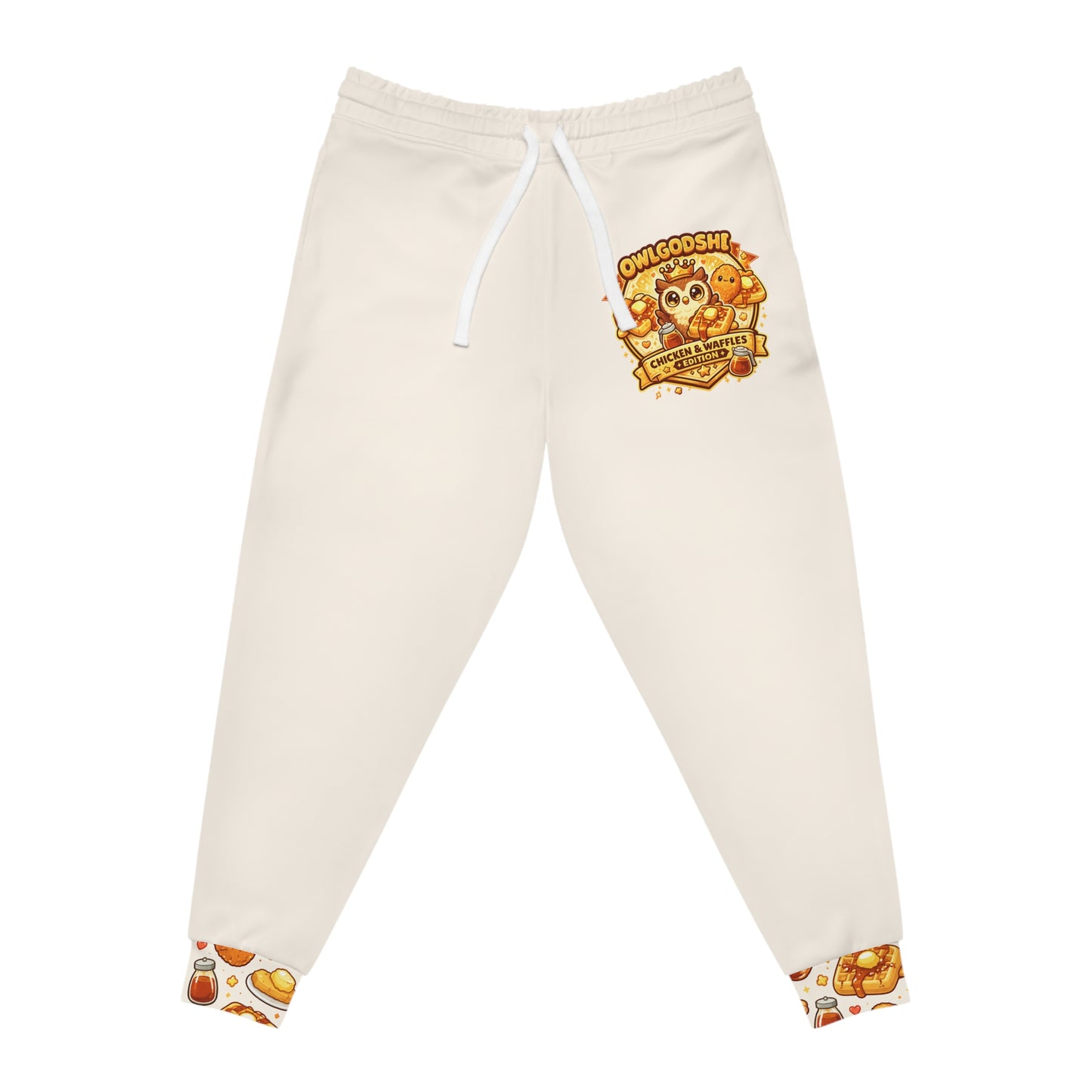 Owlgodshi Chicken & Waffles Edition Athletic Joggers