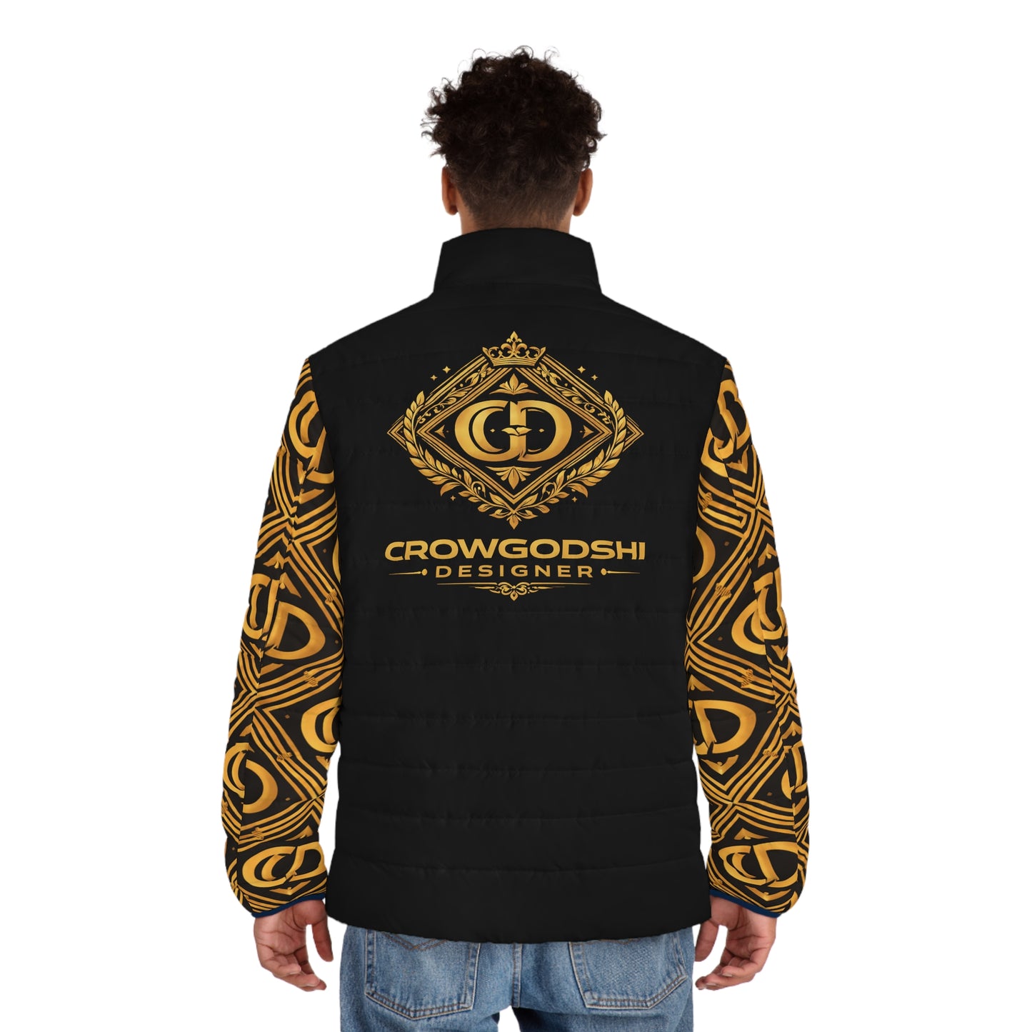 Crowgodshi Designer Puffer Jacket