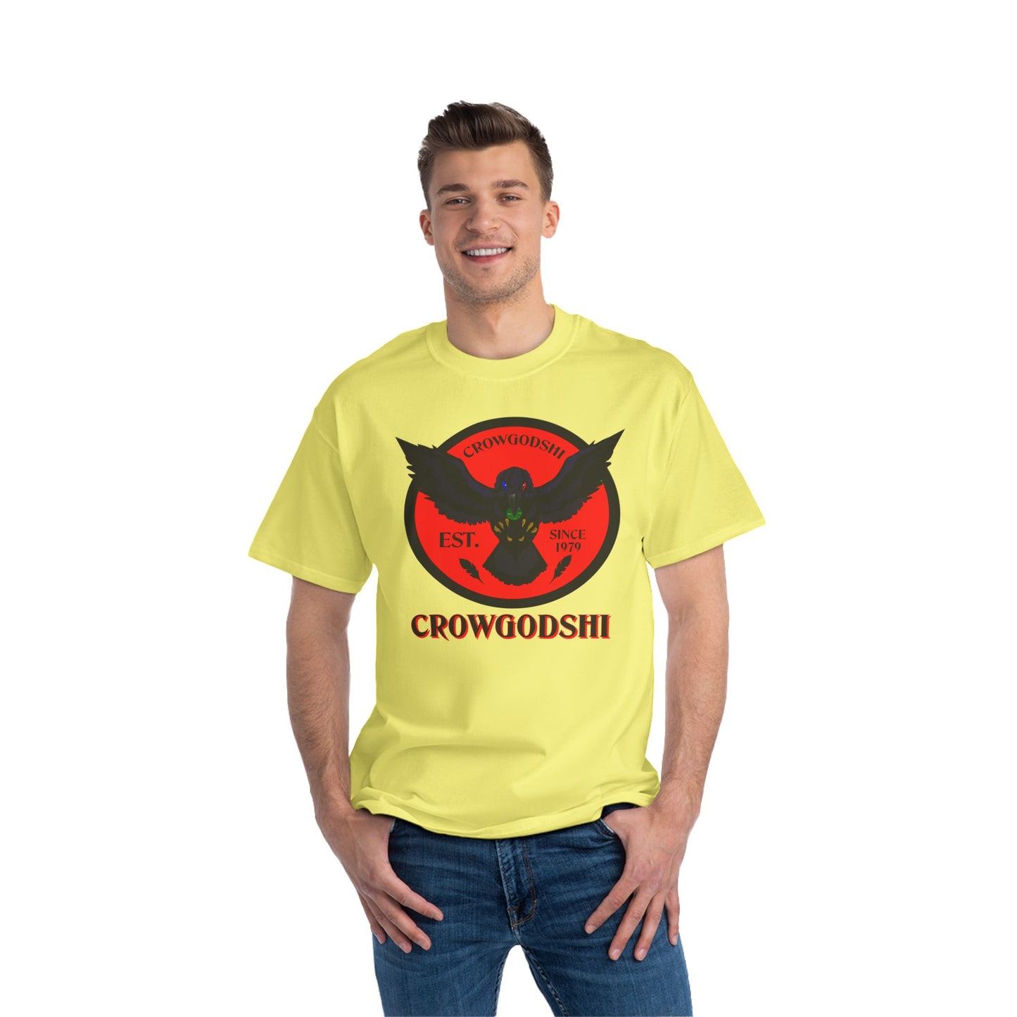 Crowgodshi First Generation Limited Edition Beefy-T®, RED LOGO