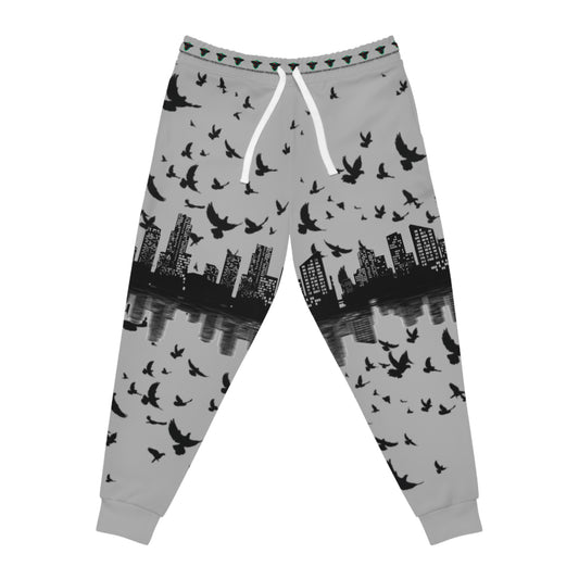 Crowgodshi Designer Grey Moonlight Joggers