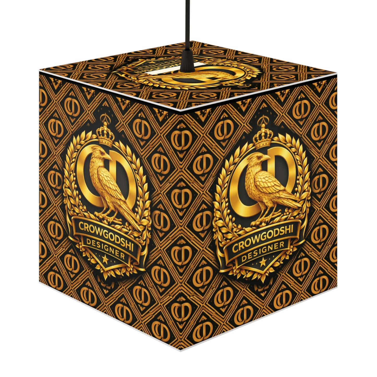 Crowgodshi Designer Cube Lamp