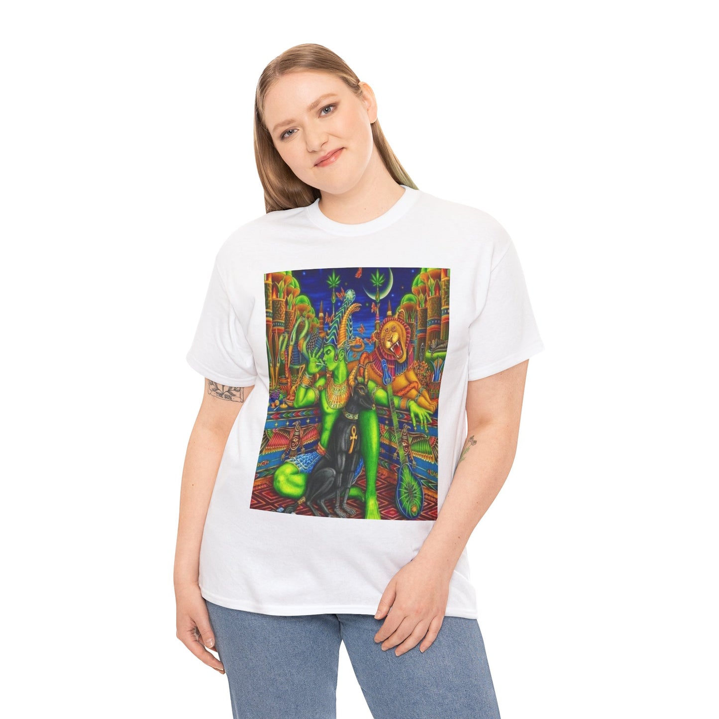 Crowgodshi "GREEN GOD MAGIC" Gic Crow Edition T-Shirt