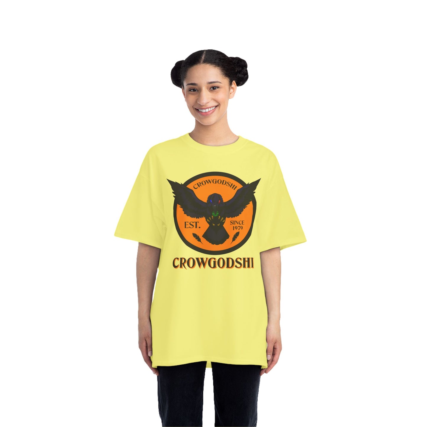 Crowgodshi First Generation Limited Edition Beefy-T®, ORANGE LOGO