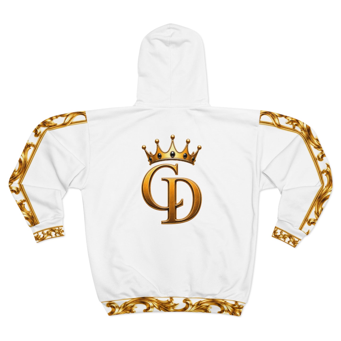 Crowgodshi Designer Zip Hoodie