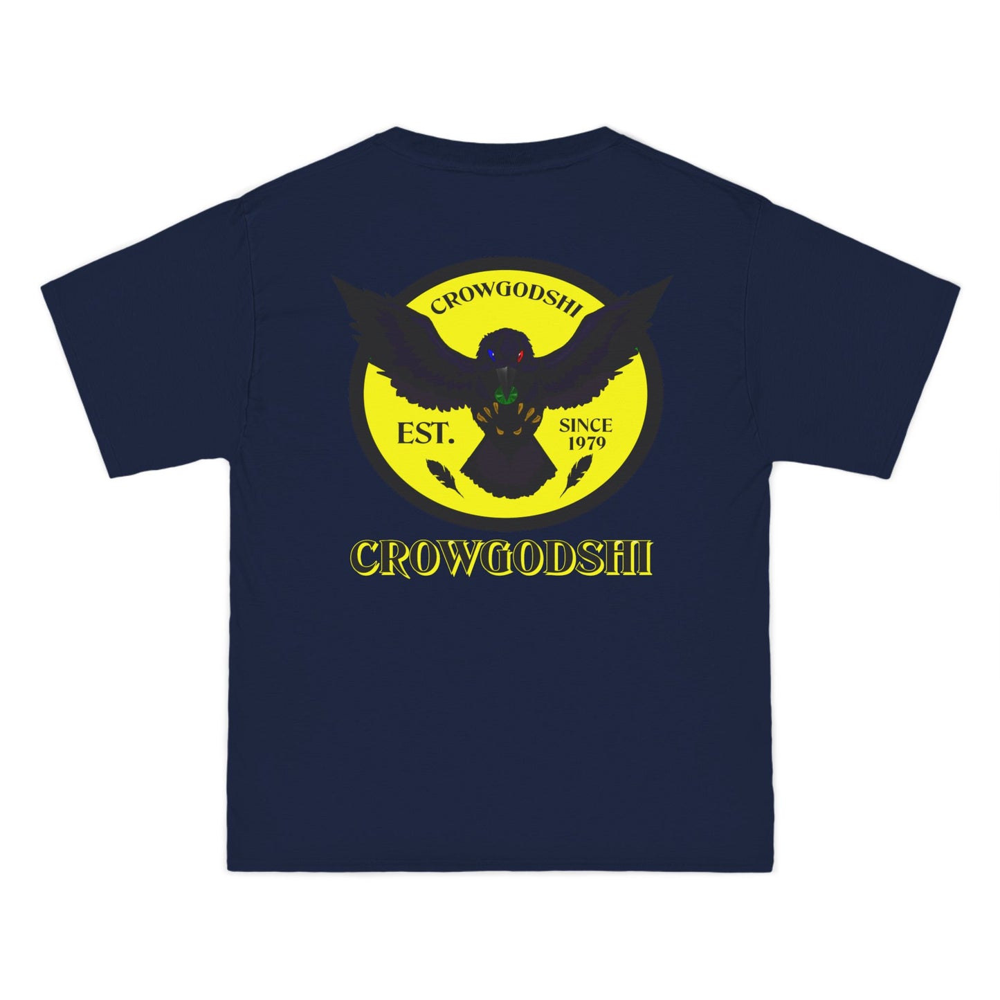 Crowgodshi First Generation Limited Edition Beefy-T®, YELLOW LOGO