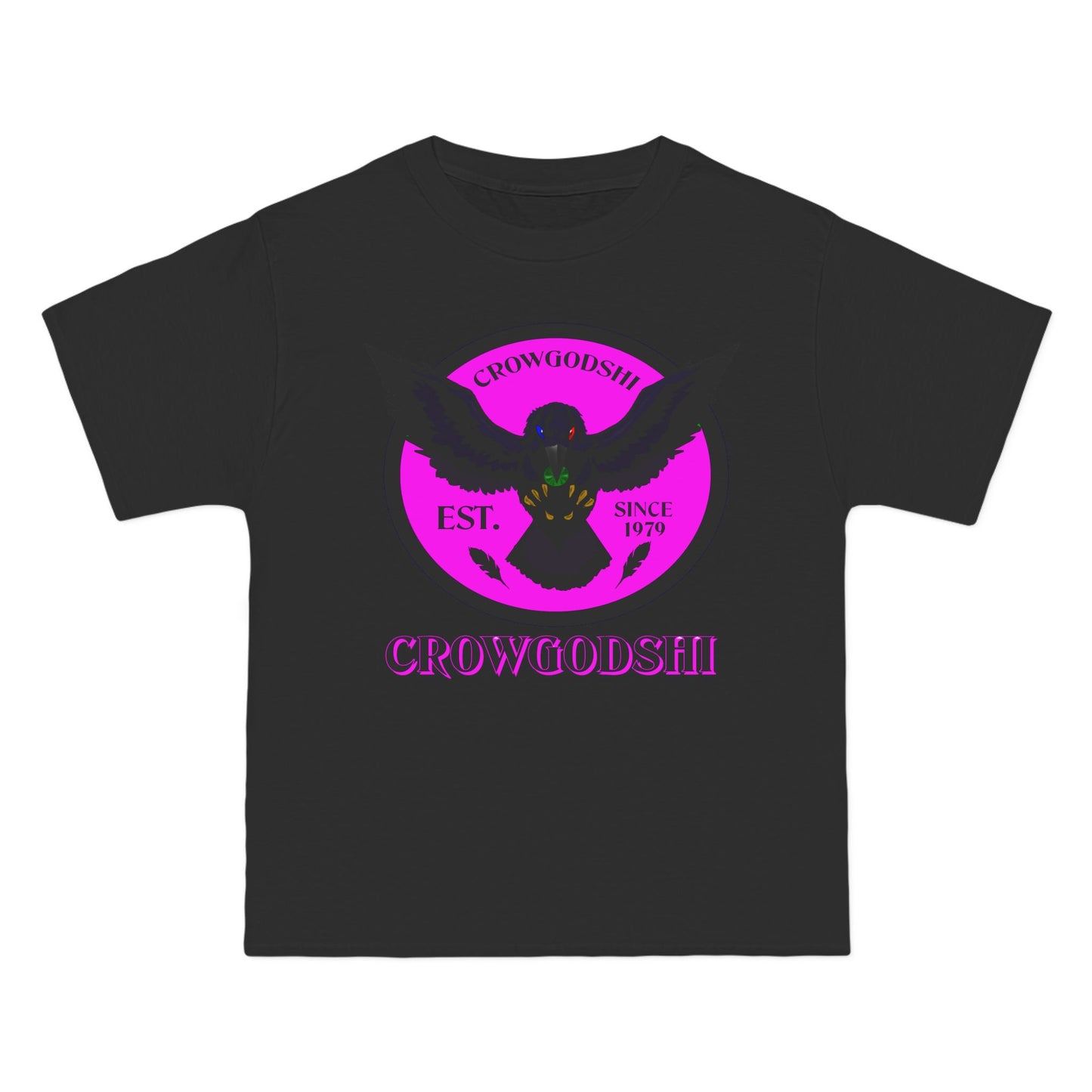 Crowgodshi First Generation Limited Edition Beefy-T®, PINK LOGO