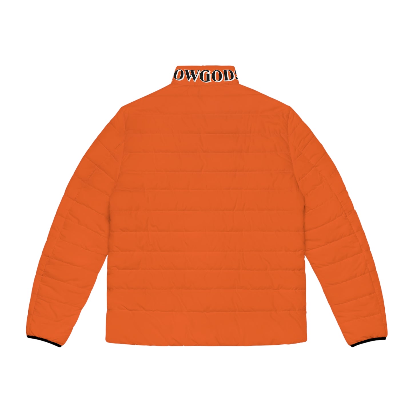 Men's CROWGODSHI Puffer Jacket, ORANGE