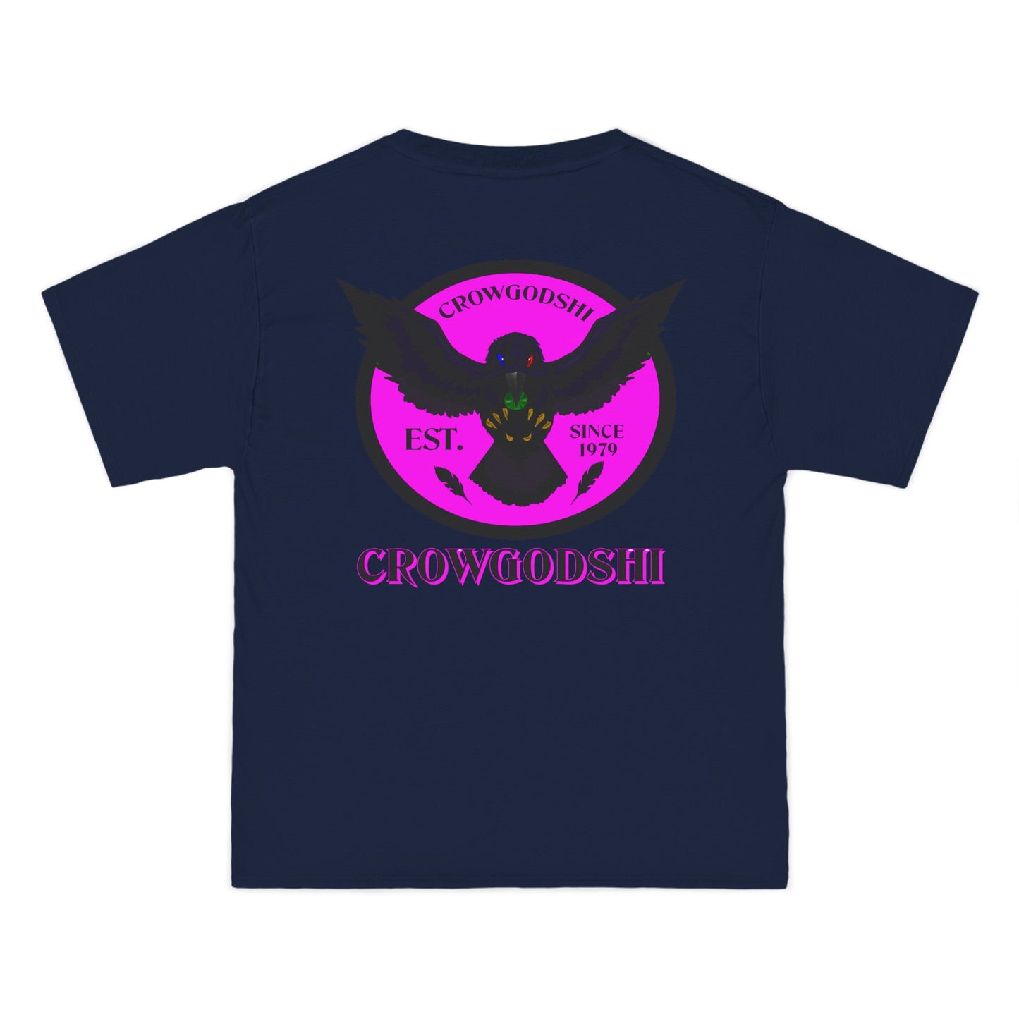 Crowgodshi First Generation Limited Edition Beefy-T®, PINK LOGO
