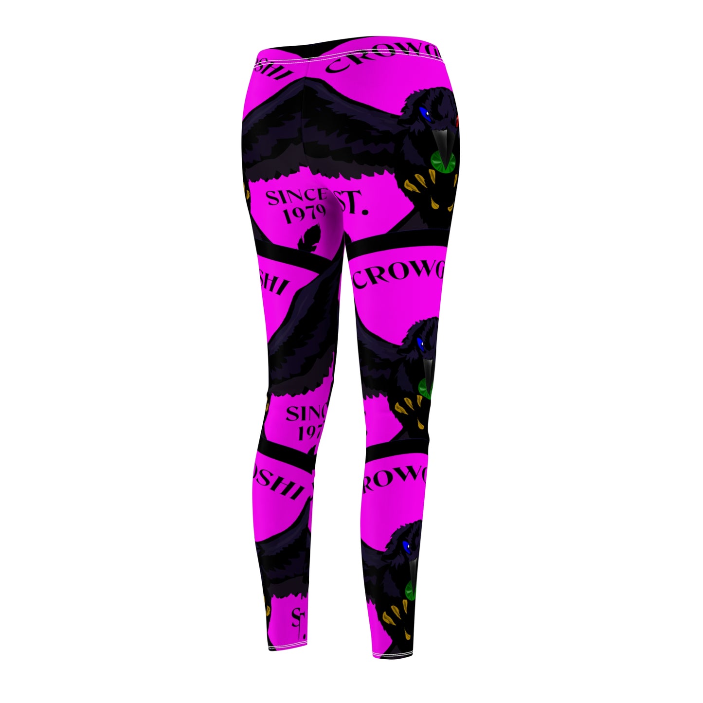 Women's Crowgodshi First Generation #2 Limited Edition Leggings, PINK LOGO