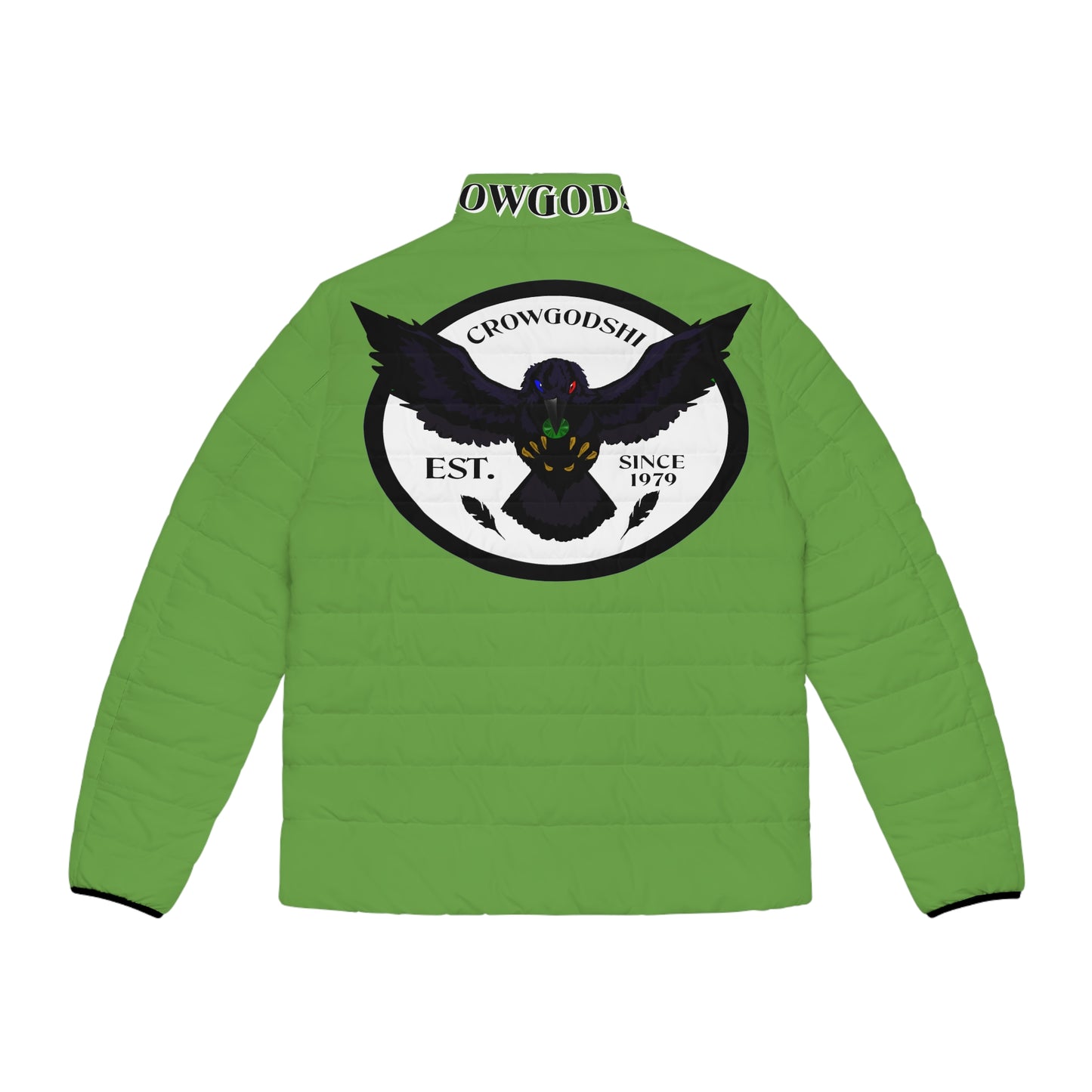 3rd Generation Men's CROWGODSHI Puffer Jacket, GREEN
