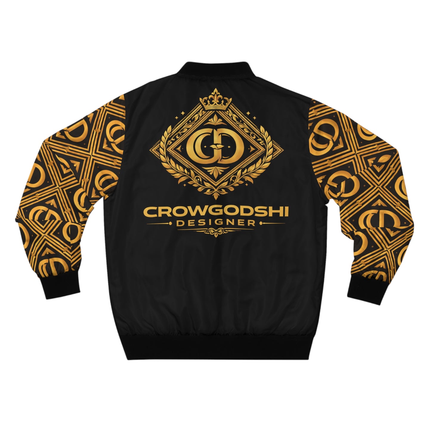 CrowGodShi Designer Bomber Jacket