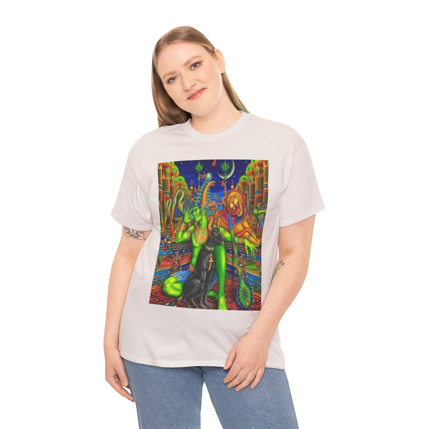 Crowgodshi "GREEN GOD MAGIC" Gic Crow Edition T-Shirt