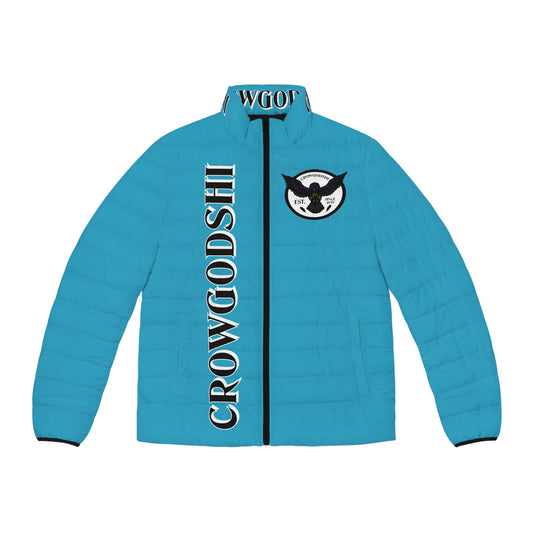 3rd Generation Men's CROWGODSHI Puffer Jacket, TURQOUISE