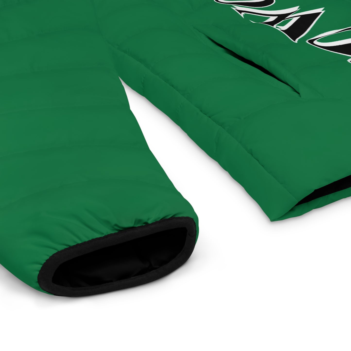 3rd Generation Men's CROWGODSHI Puffer Jacket, DARK GREEN