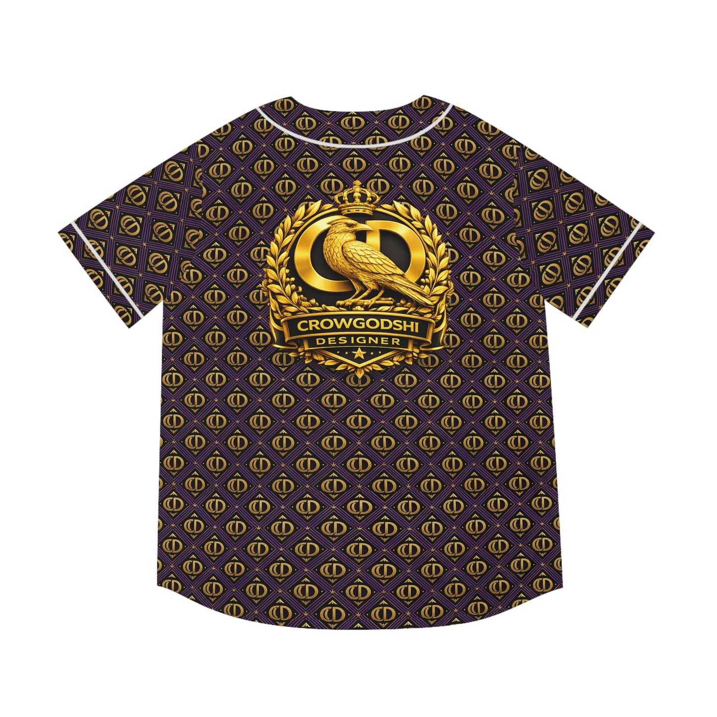Crowgodshi Designer Baseball Jersey