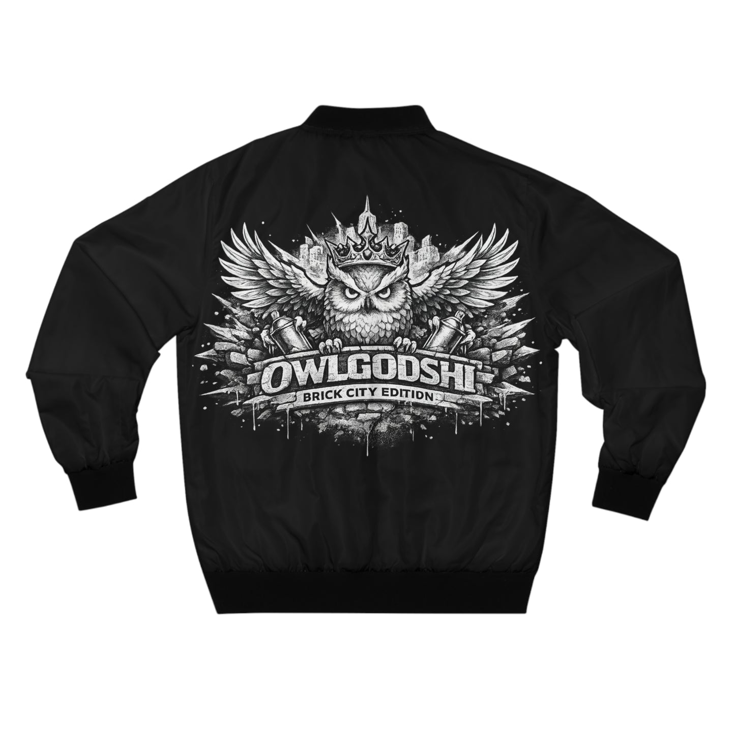 OwlGodShi  Brick City Edition Bomber Jacket