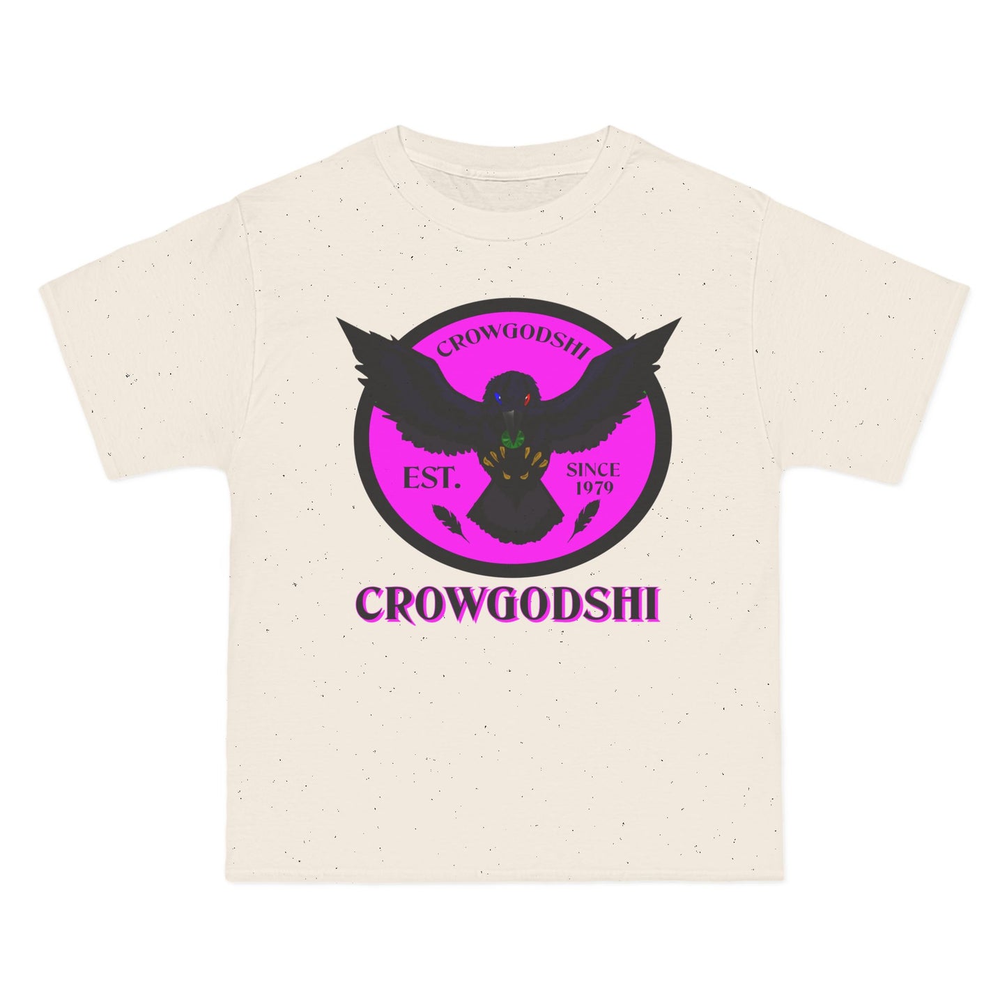 Crowgodshi First Generation Limited Edition Beefy-T®, PINK LOGO