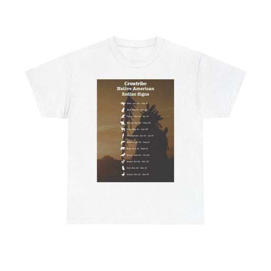 Crowgodshi "Native American Zodiacs" Gic Crow Edition T-Shirt