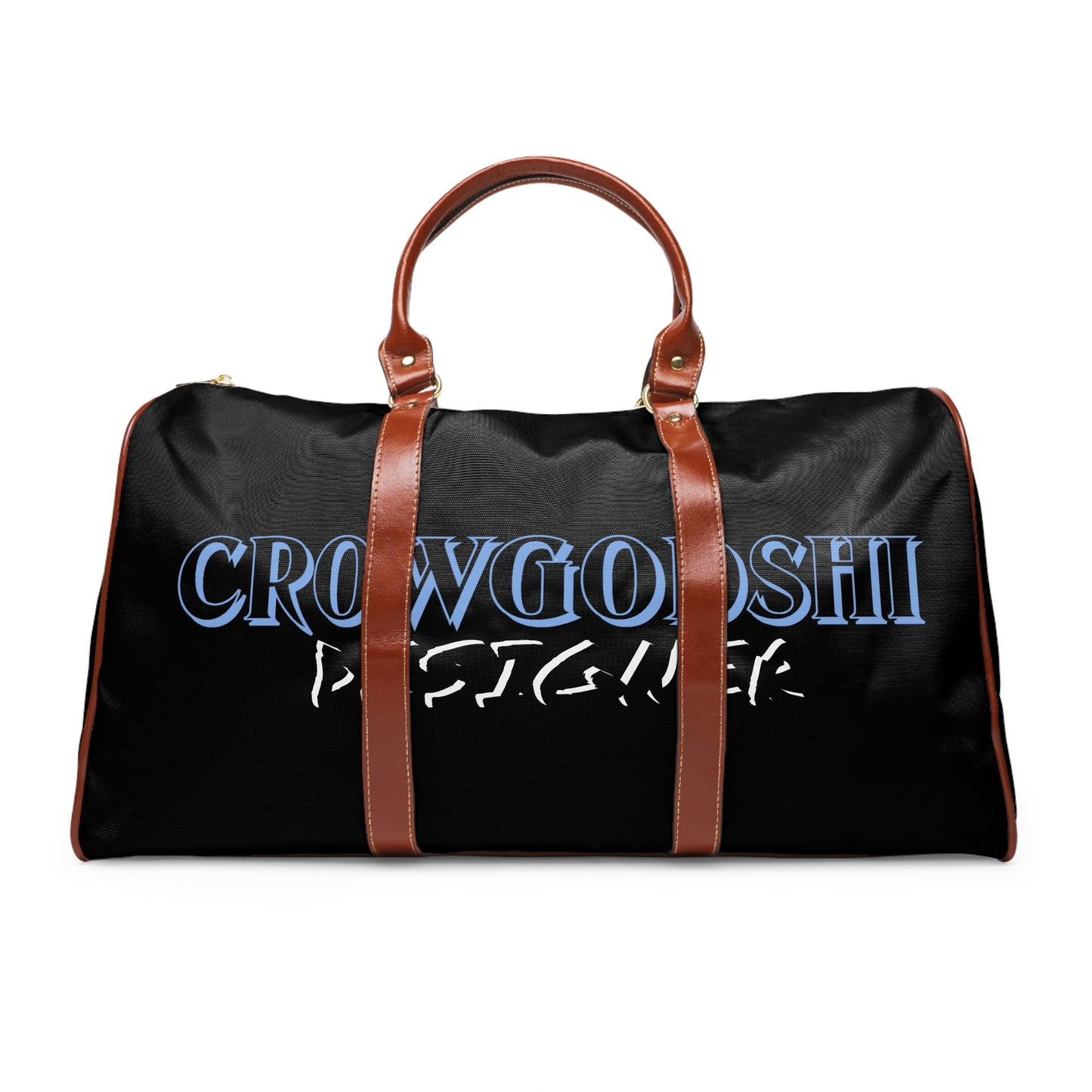 Crowgodshi Designer Waterproof Travel Bag, CAROLINA BLUE