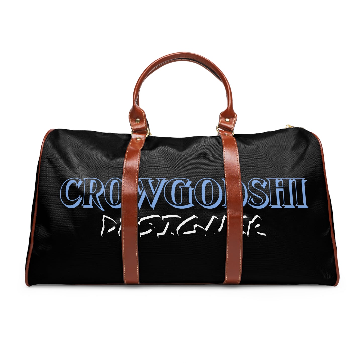 Crowgodshi Designer Waterproof Travel Bag, CAROLINA BLUE