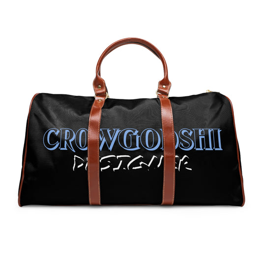 Crowgodshi Designer Waterproof Travel Bag, CAROLINA BLUE
