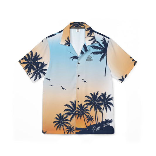Crowgodshi Designer Tropical Hawaiian Shirt