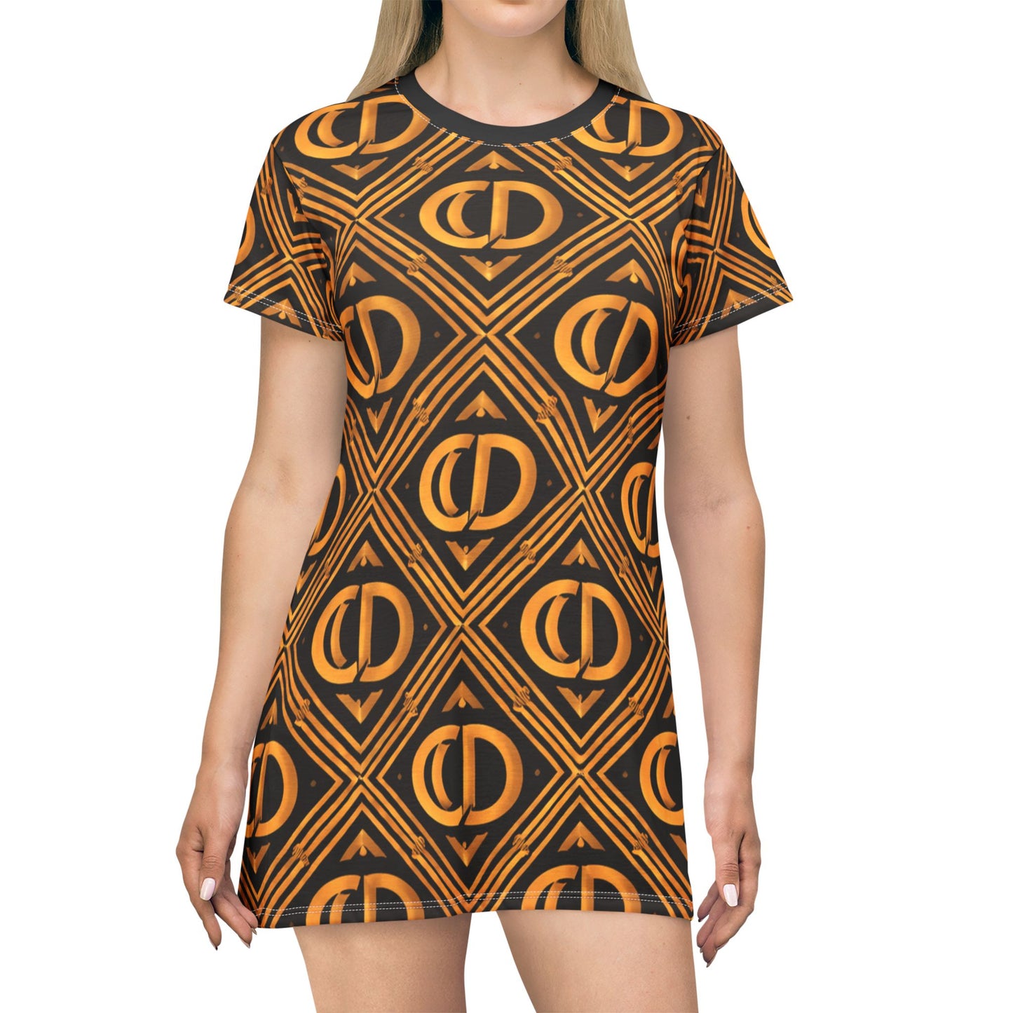 Crowgodshi Designer T-Shirt Dress