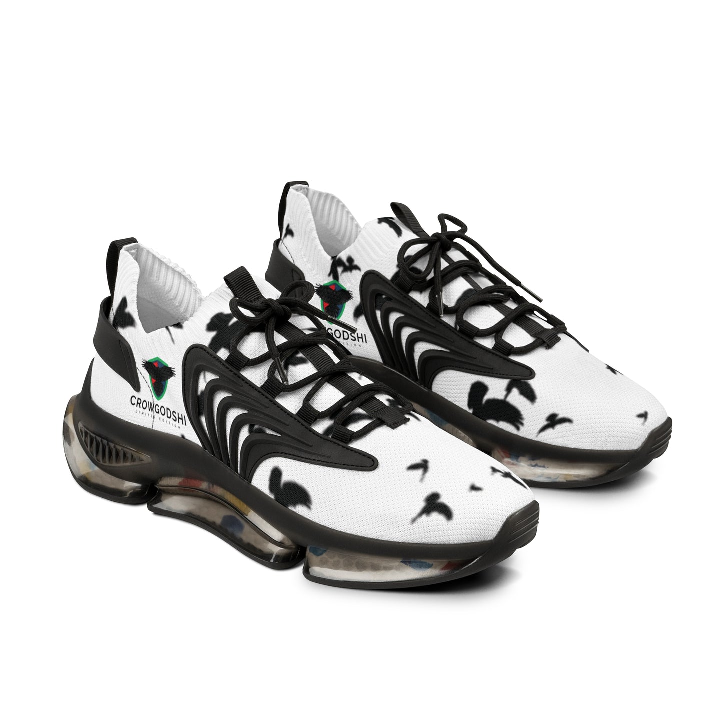 Crowgodshi Designer Crow City Sneakers