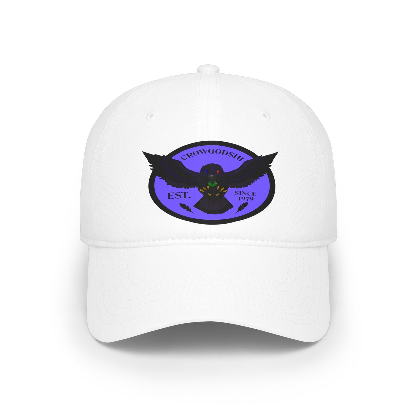 Crowgodshi Duckbill Hat, PURPLE LOGO