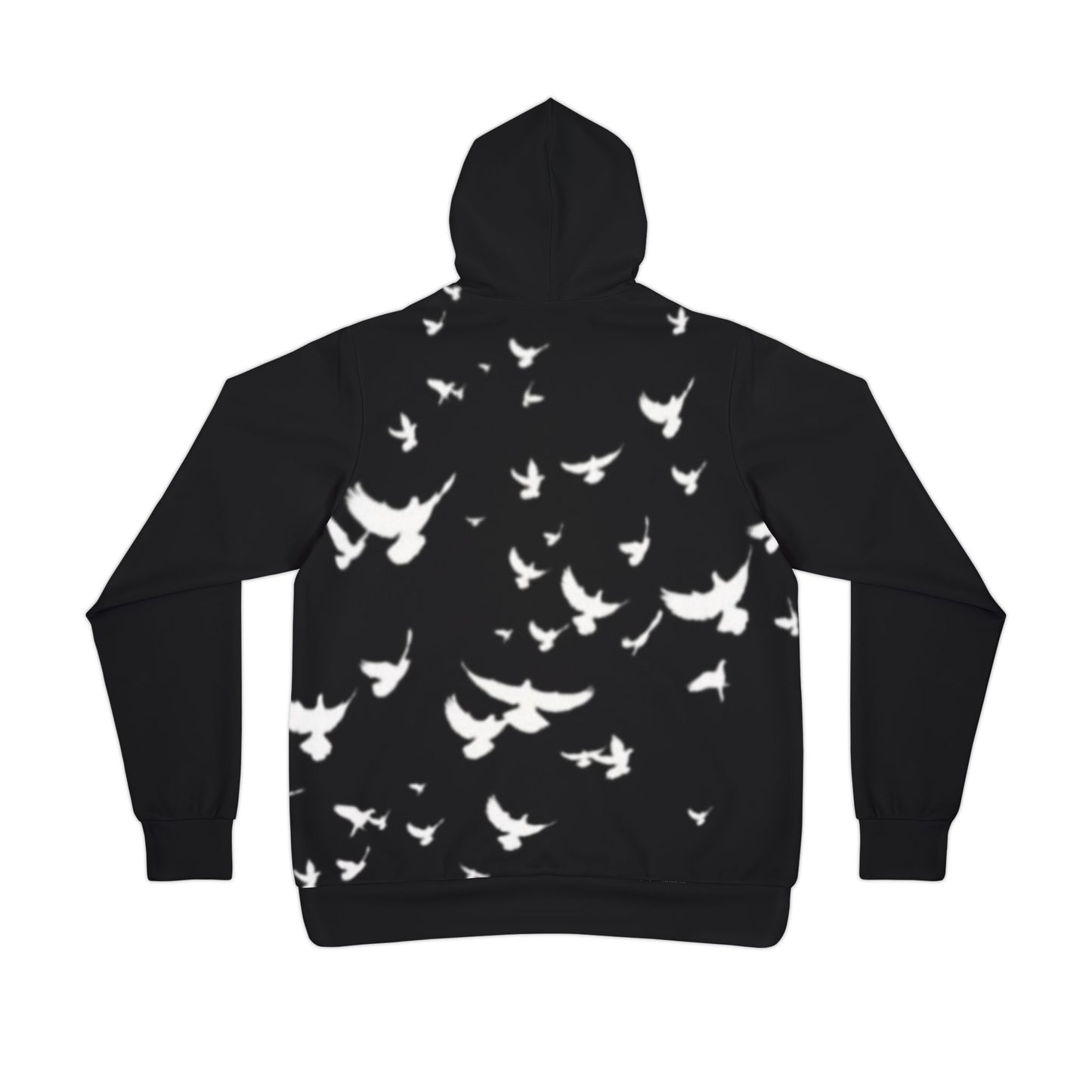 Crowgodshi Limited Edition Athletic Hoodie WHITE CROWS