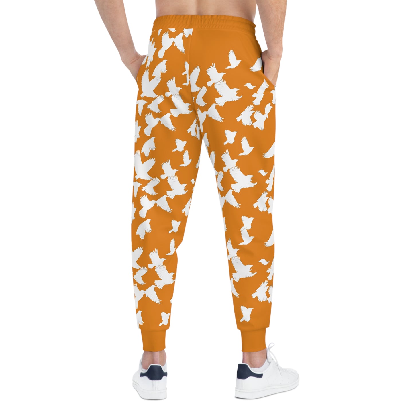 Crowgodshi Designer Florida White Edition Athletic Joggers