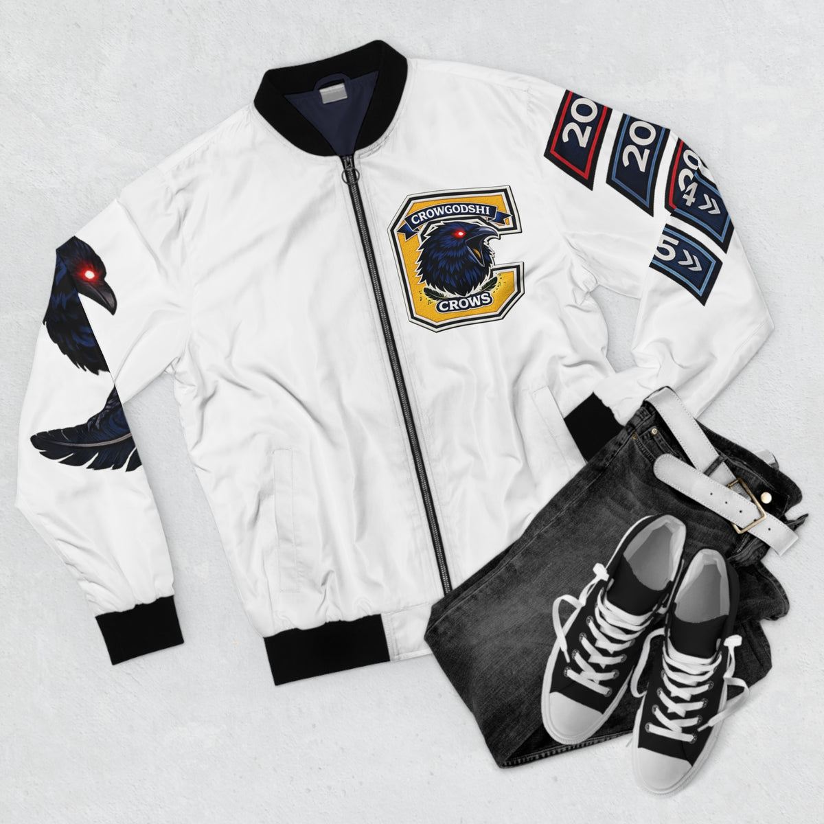 CrowGodShi CROWS Bomber Jacket