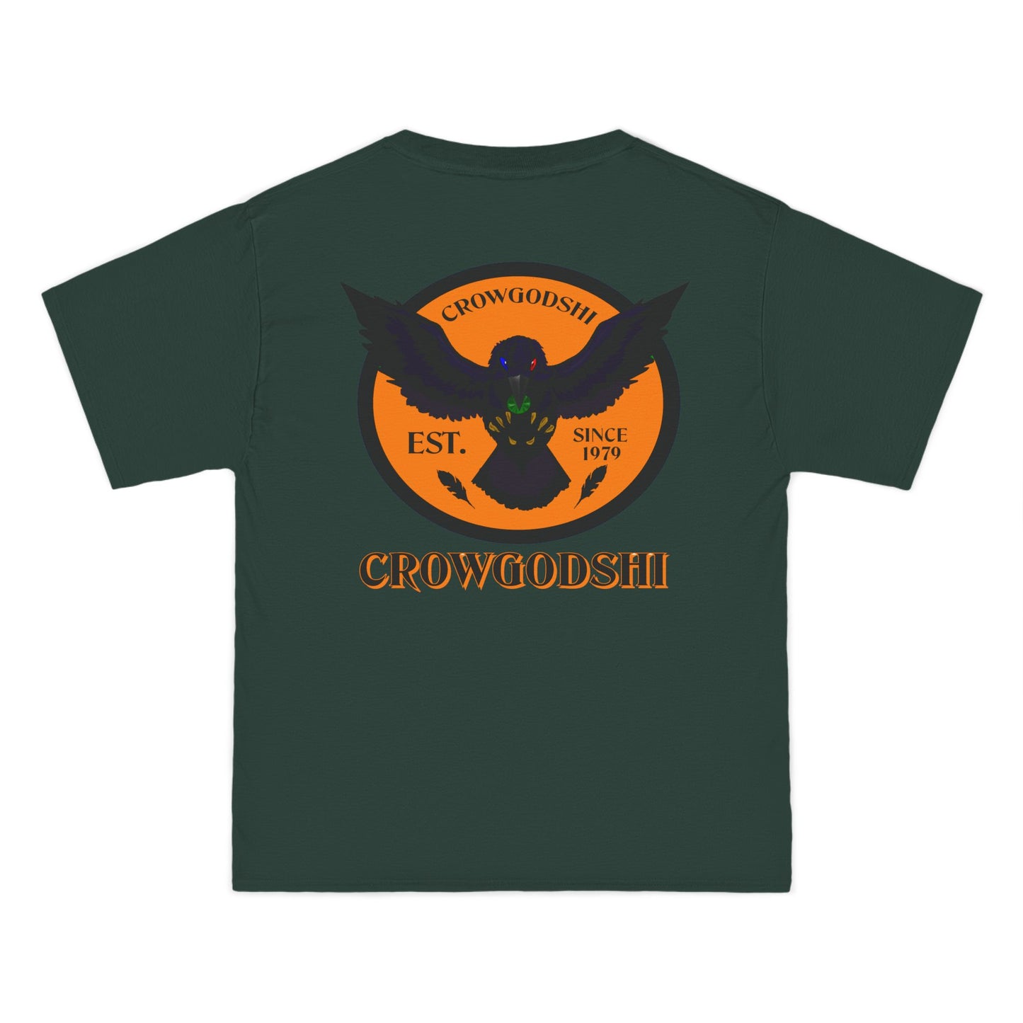Crowgodshi First Generation Limited Edition Beefy-T®, ORANGE LOGO