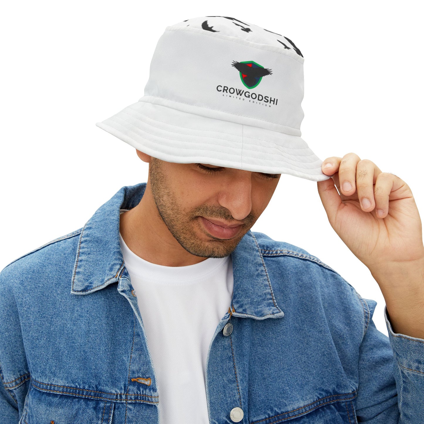 Limited Edition Crowgodshi Bucket Hat - Trendy Outdoor Accessory