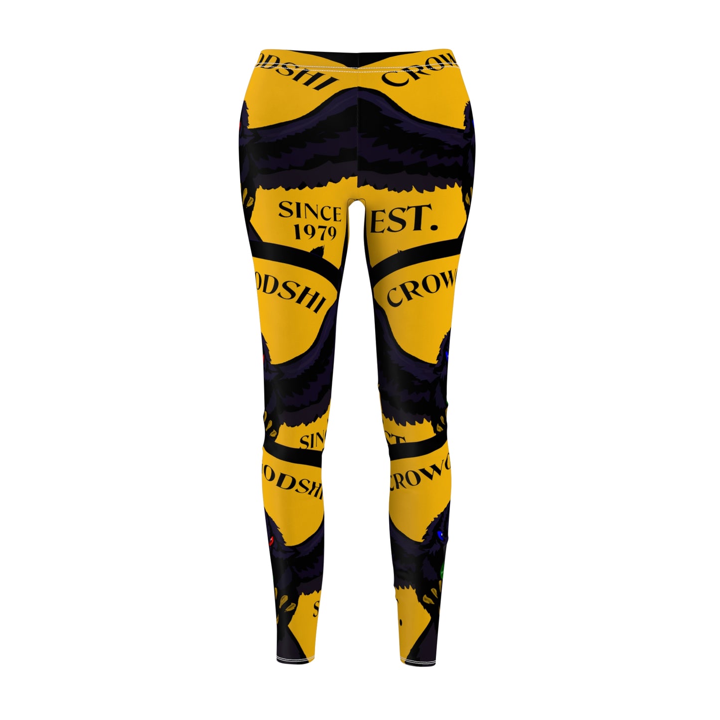 Women's Crowgodshi First Generation #2 Limited Edition Leggings, GOLD LOGO
